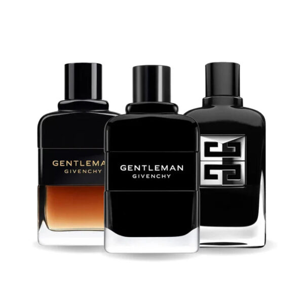 Set with 3 fragrances: GENTLEMAN, GENTLEMAN RESERVE, and GENTLEMAN SOCIETY – 100 ml each